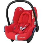 Maxi-Cosi CabrioFix i-Size, Federleichte i-Size Babyschale (nur 3,2kg), Gruppe 0+ Kindersitz inkl. Sonnenverdeck und Neugeborenen Einlage, nutzbar ab ca. 40 bis 75 cm, ca. 0-12 kg, Nomad Red (rot)