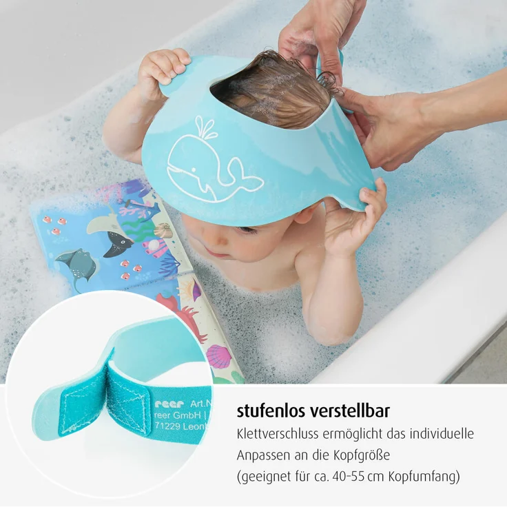 Reer - MyHappyBath Cap - Shampoo Schutz – Bild 7