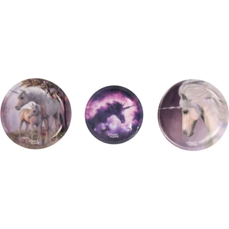 School Mood 3er Patchy-Set Luisa Einhorn