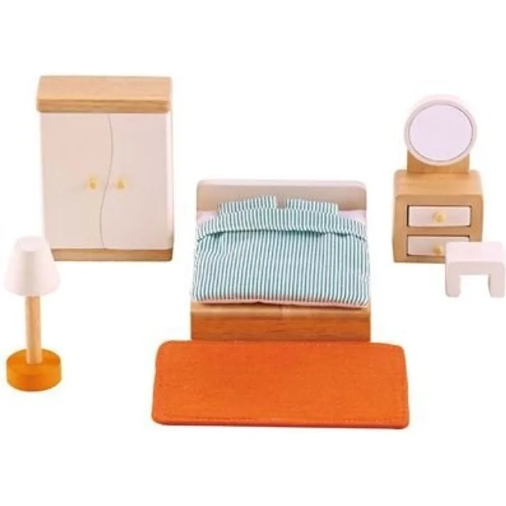 Hape - Puppenmöbel - Schlafzimmer