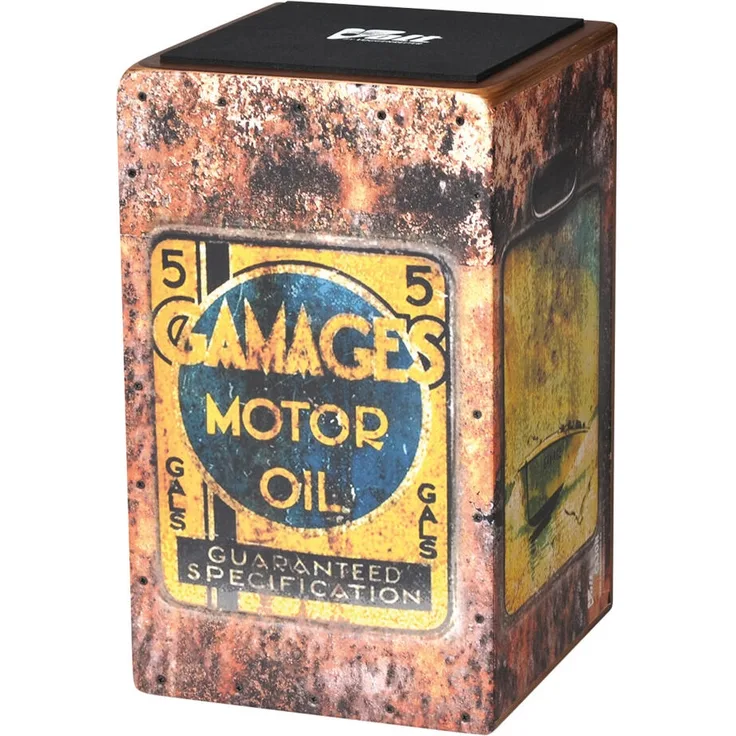 Voggenreiter Volt Cool Cajon Motor Oil, Trommel, Trommelkiste, Percussion, Schlaginstrument, Instrument, Musikinstrument, Holz, ab 8 Jahre, 944