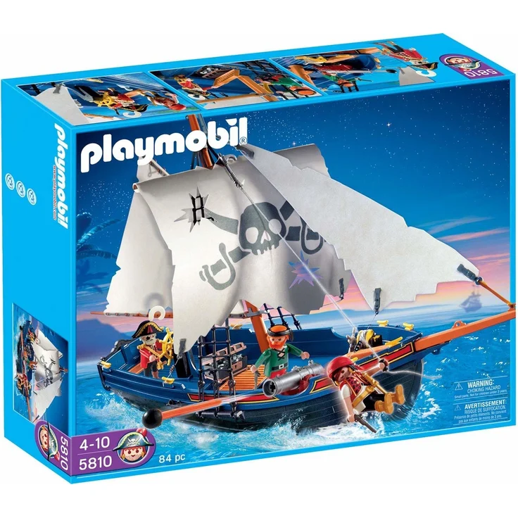 Playmobil Pirates 5810 'Korsarensegler', 84 Teile, ab 4 Jahren – Bild 1