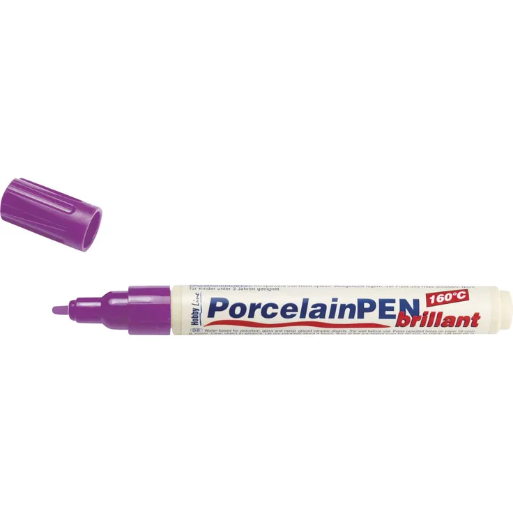 Kreul Glass & Porcelain Pen Classic orange, 2-4 mm