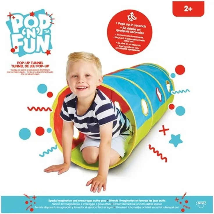 Kid Active Pop-Op Legetunnel