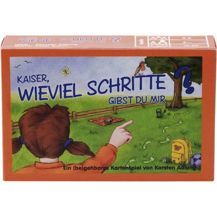 Kaiser, wieviel Schritte.