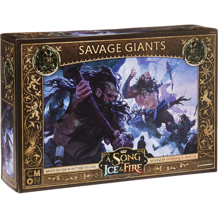 Cool Mini or Not - A Song of Ice and Fire: Free Folk Savage Giants Expansion - Miniature Game