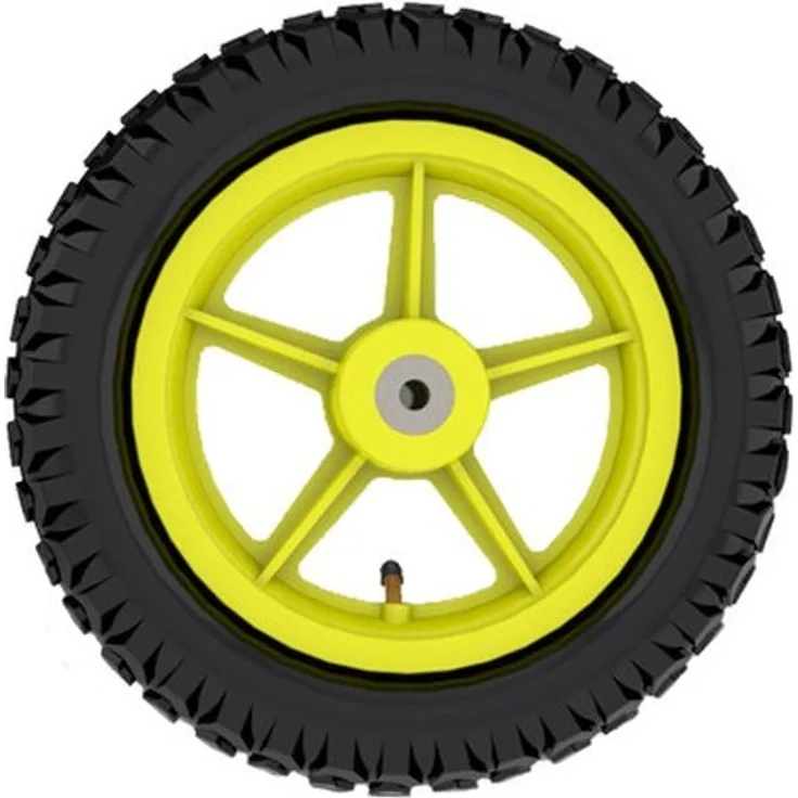 BERG Ersatzteil Buddy Rad yellow 2x Gelände 12. 5 x 2. 25-8 all terrain