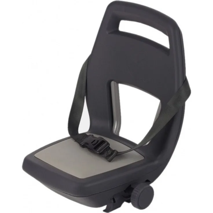 Qibbel Fahrradsattel hinter Junior 6+ grau