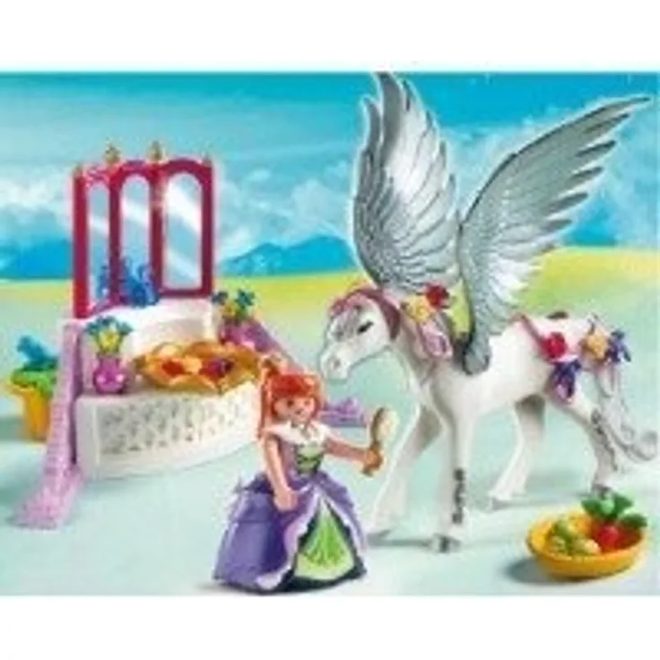PLAYMOBIL - Pegasus mit Schmück-Ecke 5144