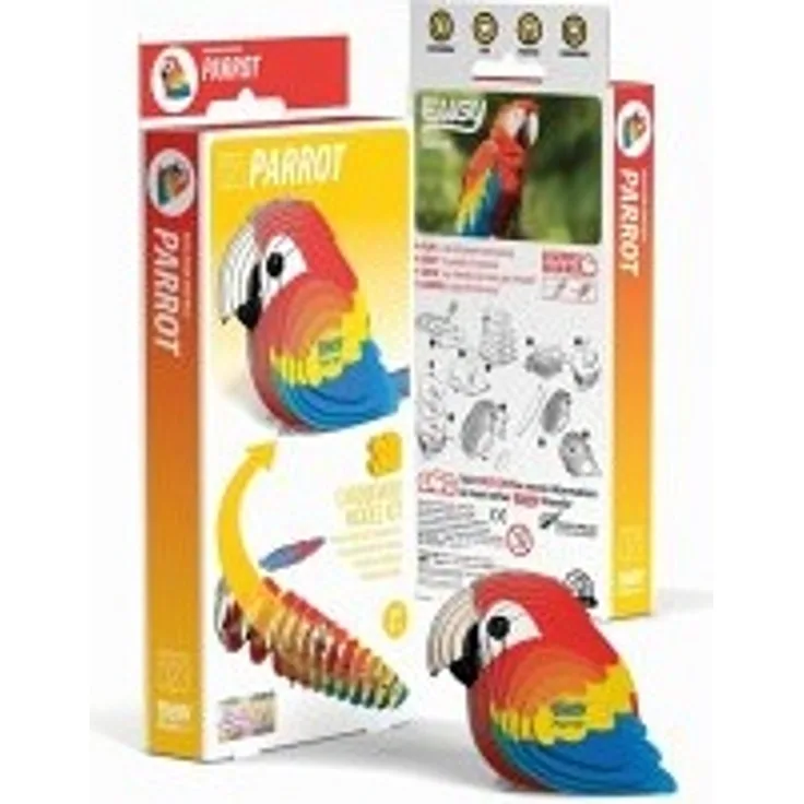 Eugy: 3D Bastelset Papagei