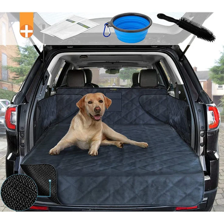 Kofferraumdecke Für Hunde Xxl Kofferraumschutz Für Jedes Auto Fängt Nässe: Nicht Gesteppt Nicht Gesteppt & Anti-Rutsch – Bild 2