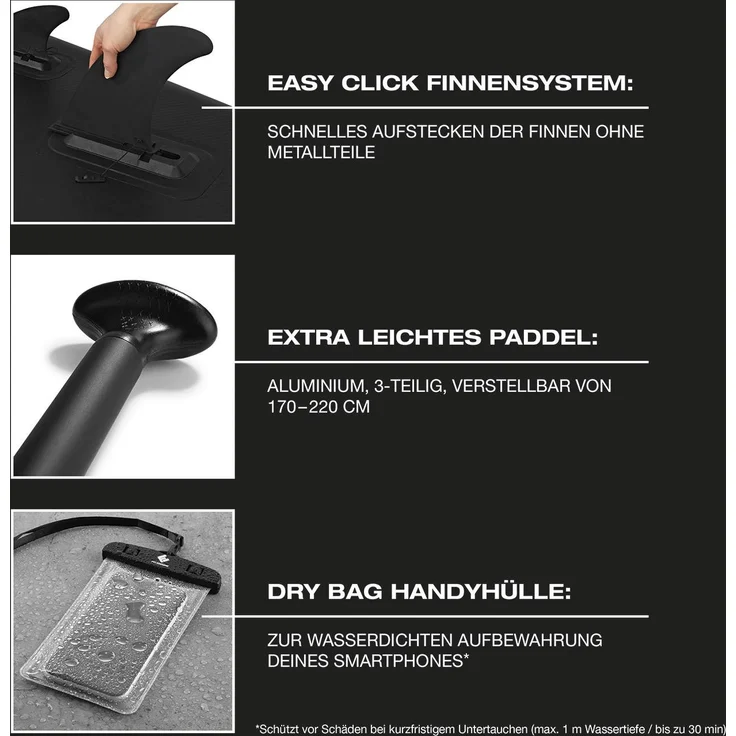FitEngine Trip SUP-Board Set (Allrounder) - 12' – Bild 8