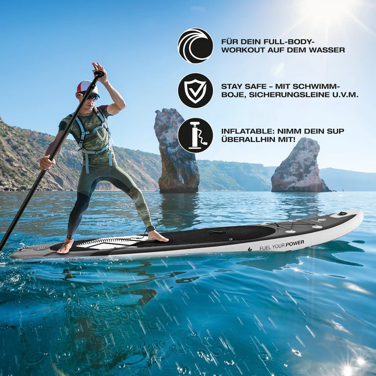 FitEngine Trip SUP-Board Set (Allrounder) - 12' – Bild 2