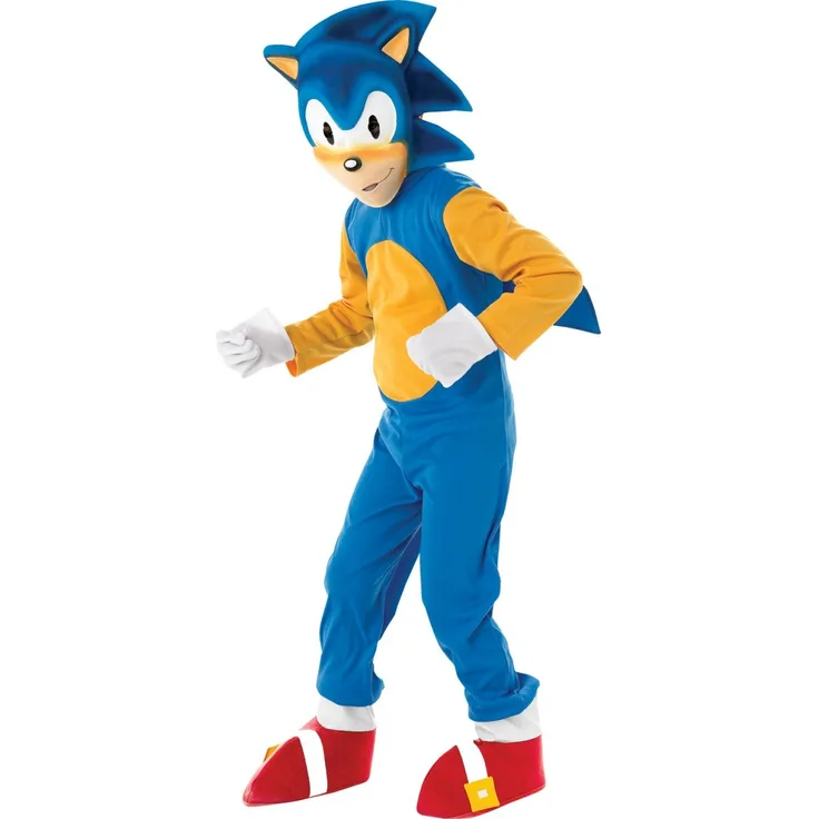 Rubies 883745 - SONIC Kinder Kostüm, Größe S,M,L Igel