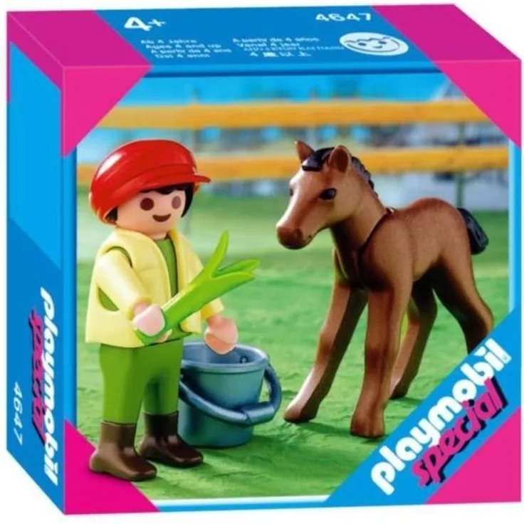 PLAYMOBIL 4647 - Special Junge mit Fohlen