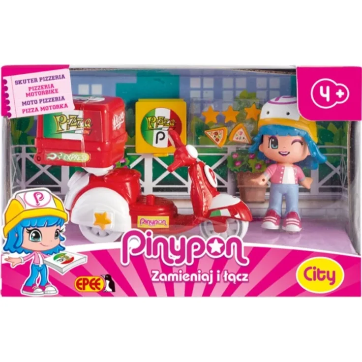 Epee Pinypon City - Scooter with 8 cm doll and accessories (FPP14911)