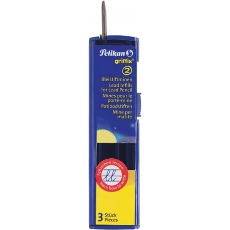 Bleistiftminen 2mm Pelikan Griffix B1R 960476 Faltschachtel mit 3 Stück