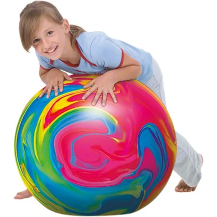TOGU Gymnastikball Powerball ABS marble Sitzball Büroball Fitnessball 45 cm BUNT, bunt - Preisvergleich