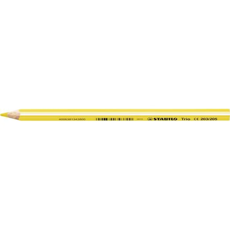 STABILO Dreikant-Buntstift - Trio dick - 6er Pack - mit 6 verschiedenen Farben – Bild 2