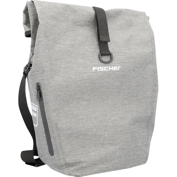 Fischer Gepäckträgertasche PLUS Cita grau