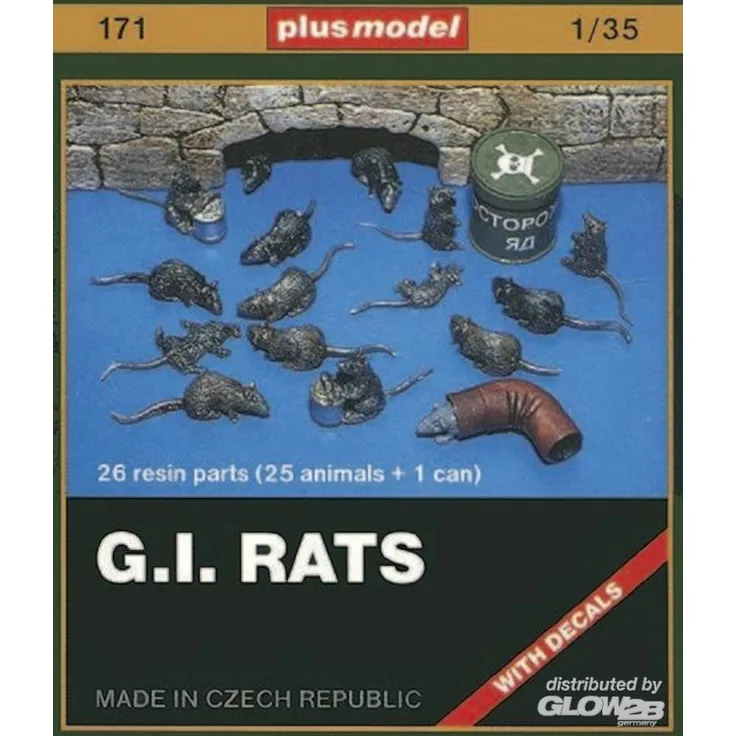 Plus model 171 Ratten