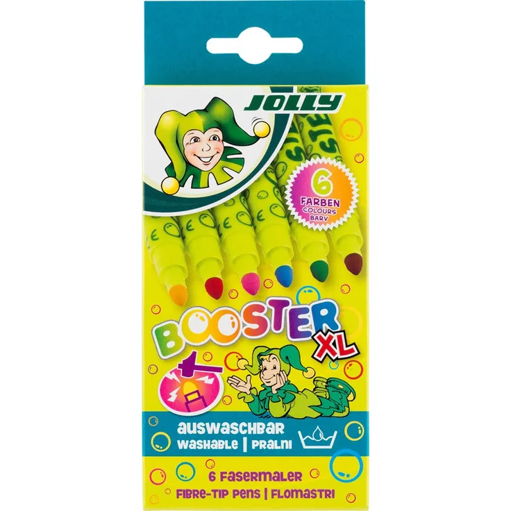 JOLLY BOOSTER FASERMALER XL 6ER ETUI