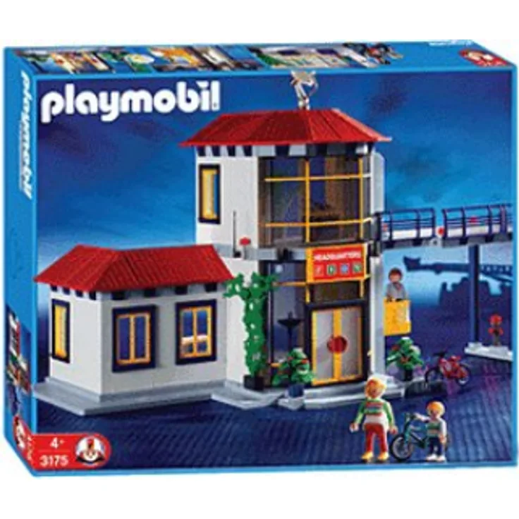 PLAYMOBIL - Feuerwehr Hauptquartier 3175