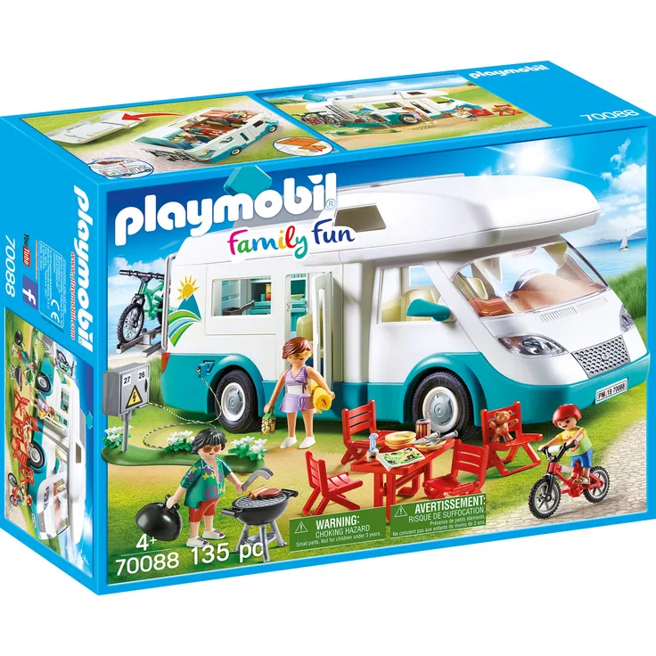 Playmobil Family Fun 70088 'Familien-Wohnmobil', 135 Teile, ab 4 Jahren