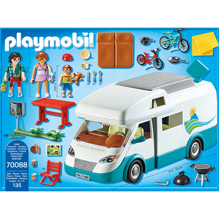 Playmobil Family Fun 70088 'Familien-Wohnmobil', 135 Teile, ab 4 Jahren – Bild 3