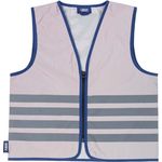 ABUS Lumino Urban Vest Kids Silver | M | Warnweste