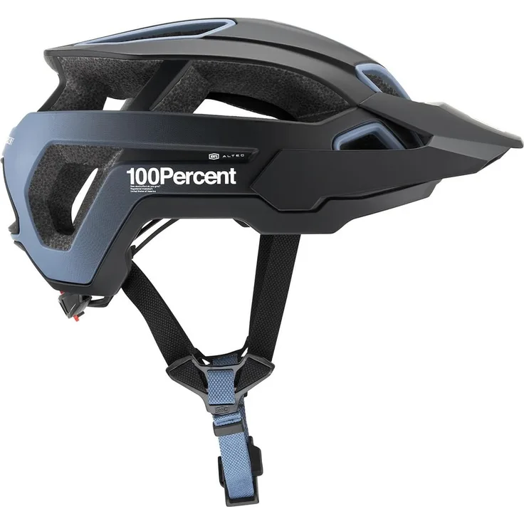 100% Altec Helm mit Fidlock - black 59 - 63 cm