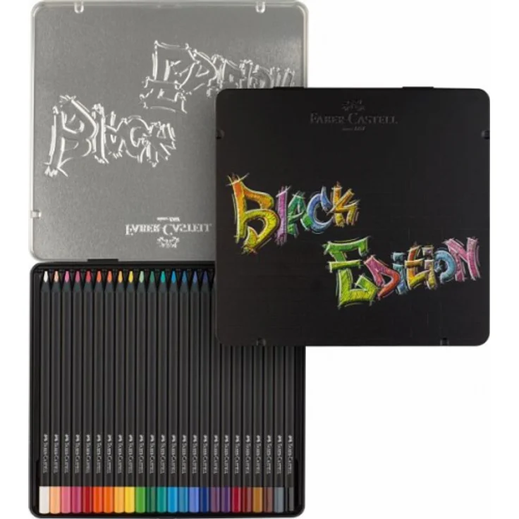 Buntstifte Black Edition 24er Metalletui – Bild 5