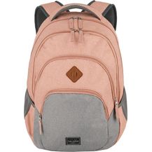 Bild für Travelite Basics Rucksack mit Laptopfach Schulrucksack Daypack Backpack Rosa/Grau