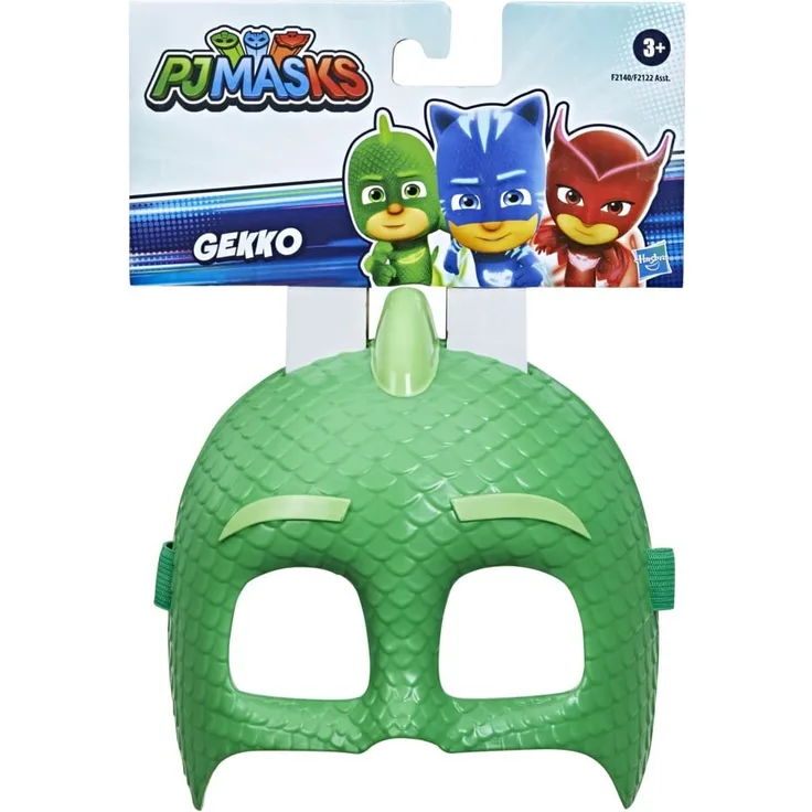 PJ Masks Heldenmaske (Gecko), Vorschulspielzeug, Kostümmaske zum Verkleiden für Kinder ab 3 Jahren, Grün