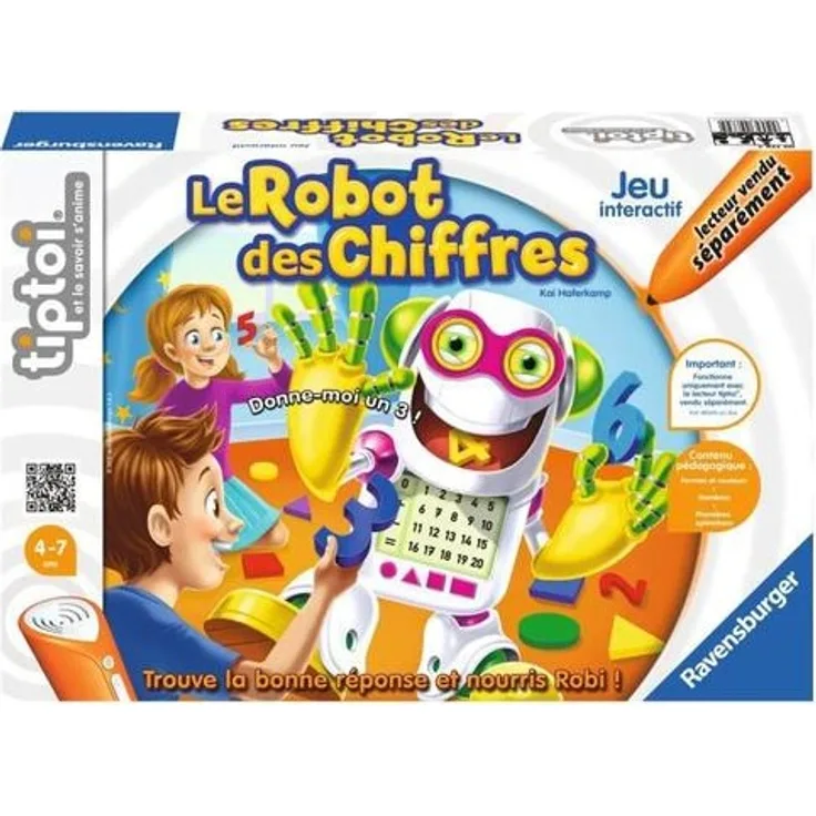 TIPTOI Interaktives Lernspiel Der Roboter der Figuren Version FR