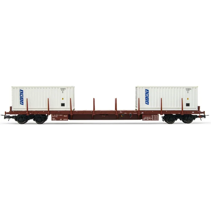 Rivarossi HR6523 4-achsiger Flachwagen Rgs - Spur H0 - DC - Neu - OVP