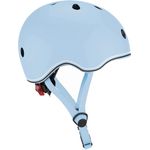 Globber Helm Go Up Lights Pastellblau