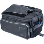Basil Gepäckträgertasche Sport Design MIK graphite Größe 36x26x18cm 7-15ltr.