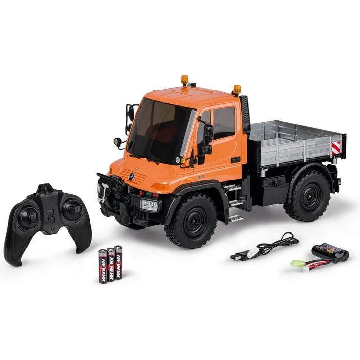 Carson 907720 1:12 MB Unimog U300 2. 4G 100% RTR ornage – Bild 1