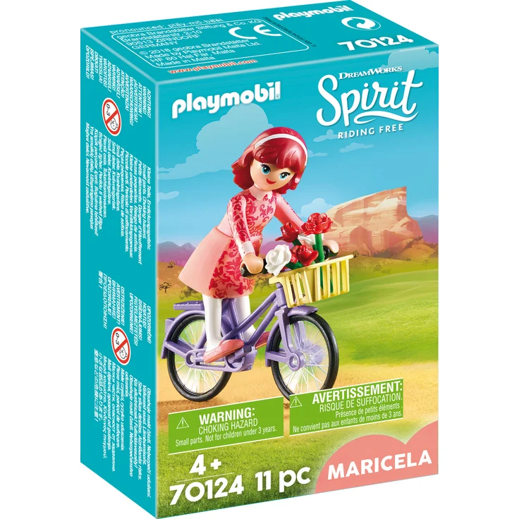 Playmobil Spirit Riding Free 70124 'Maricela mit Fahrrad', 11 Teile, ab 4 Jahren – Bild 1