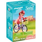 Playmobil Spirit Riding Free 70124 'Maricela mit Fahrrad', 11 Teile, ab 4 Jahren