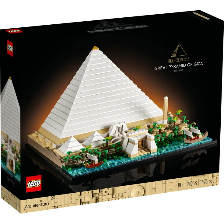 Lego Architecture 21058 'Cheops-Pyramide', 1476 Teile, ab 18 Jahren – Bild 4