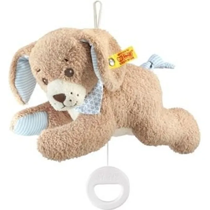 Steiff - Gute-Nacht-Hund Spieluhr (blau)