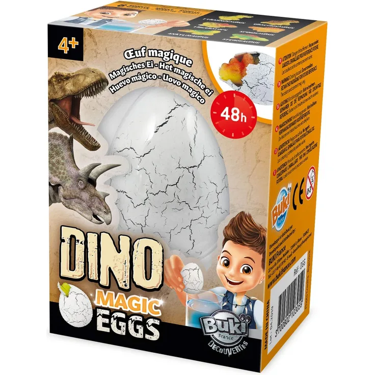 BUKI D6G - Magisches Dino Ei (zufälliges Modell)