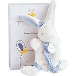 Hase Matrose Schmusetuch mit Schnullerkette 15cm