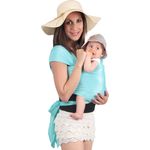 Amarsupiel | Wasser-Babytrage | Schnelltrocknend | Oekotex | Waterproof | Farbe Minze