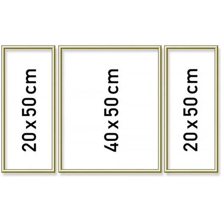 Schipper - Alurahmen Triptychon 50 x 80 cm