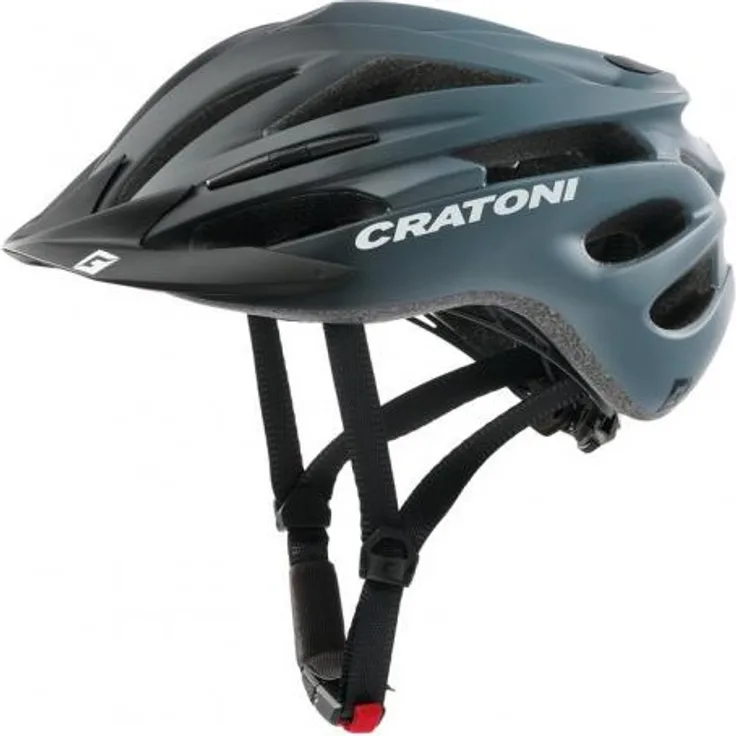 Fahrradhelm Cratoni Pacer Jr. schwarz/grau matt, Gr. S/M (54-58cm)