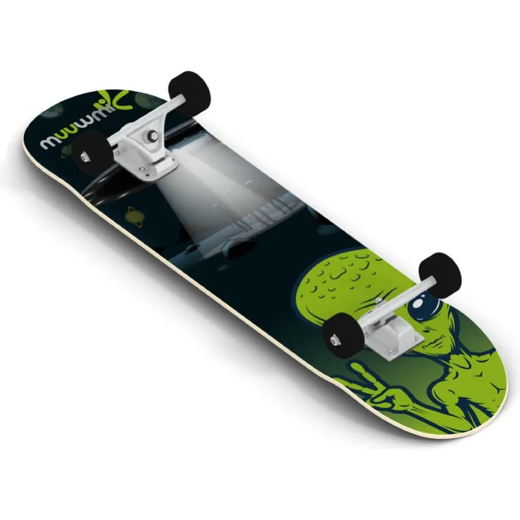 Authentic Sports&Toys Muuwmi Skateboard Alien