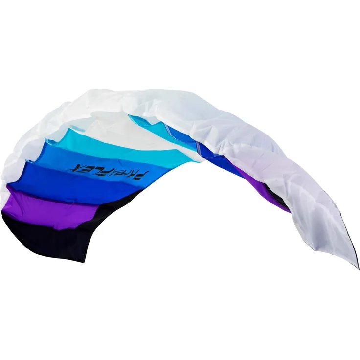 Wolkenstürmer® Paraflex Basic 2-Leiner Lenkmatte 1. 2 blau - Kite Drachen mit Flugschlaufen – Zweileiner Lenkdrachen - Flugdrachen für Anfänger & Kinder ab 6 Jahren